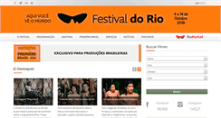 Desktop Screenshot of festivaldorio.com.br