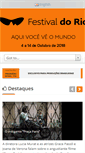 Mobile Screenshot of festivaldorio.com.br
